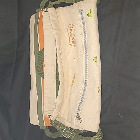 EUC Vintage Disney Park Exclusive Animal Kingdom Canvas Cinch Backpack (4/1998) - Picture 8 of 8